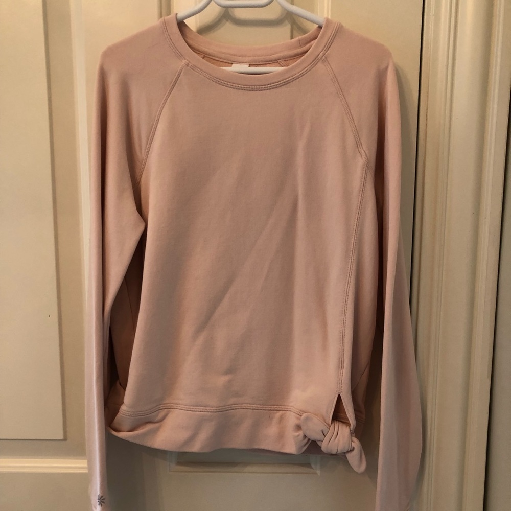 Athleta Girl Pink Long Sleeve Size Large